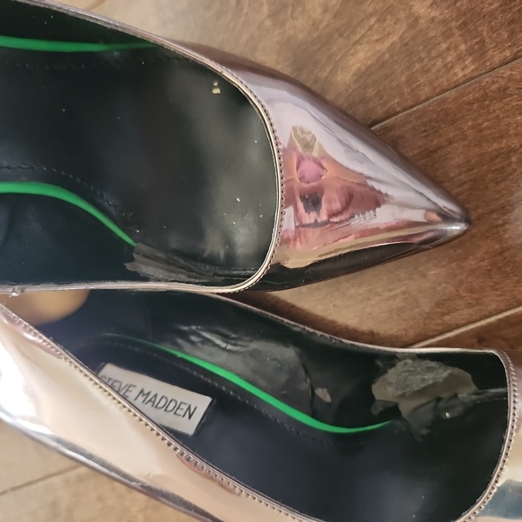 Steve madden metallic high heels - Picture 2 of 6